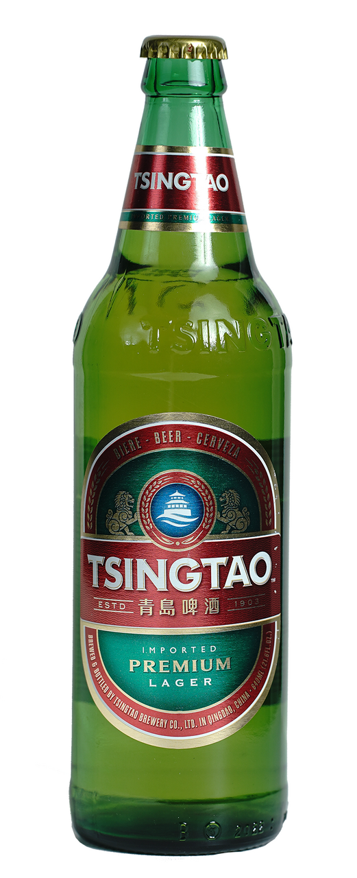 Пиво Tsingtao Премиум лагер светлое, 0.64л