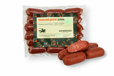 Колбаски Кочевники Халяль Маленький джигит полукопченые, 350г