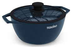 Кастрюля Tesoro Florence с крышкой 24см, 4л