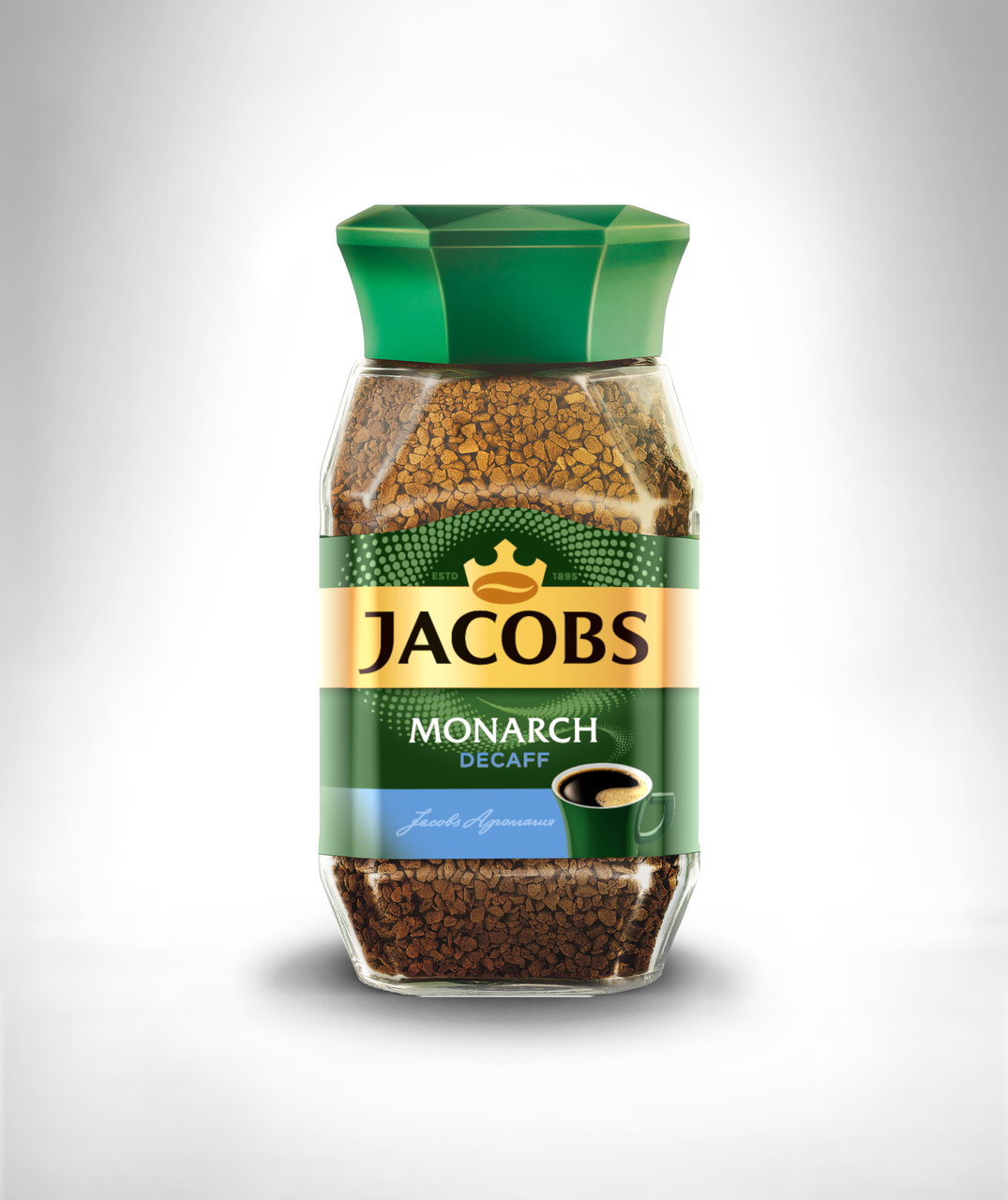 Кофе Jacobs Monarch Decaf без кофеина, 95г купить с доставкой на дом ...