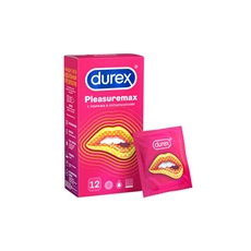 Презервативы Durex Pleasuremax рельефные с ребрами и пупырышками, 12шт