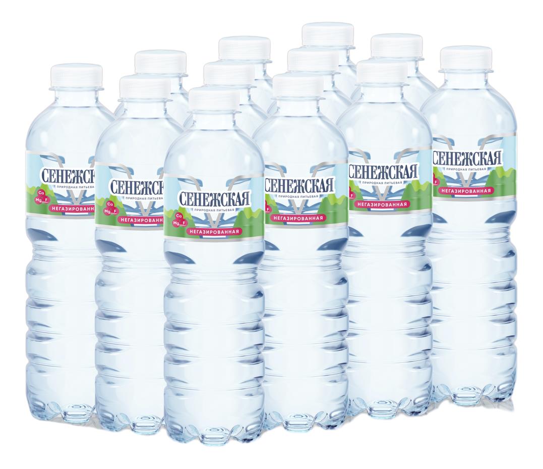 Вода СЕНЕЖСКАЯ негазированная пэт, 0,5л