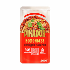 Соус Pikador Болоньезе для макарон, 200г