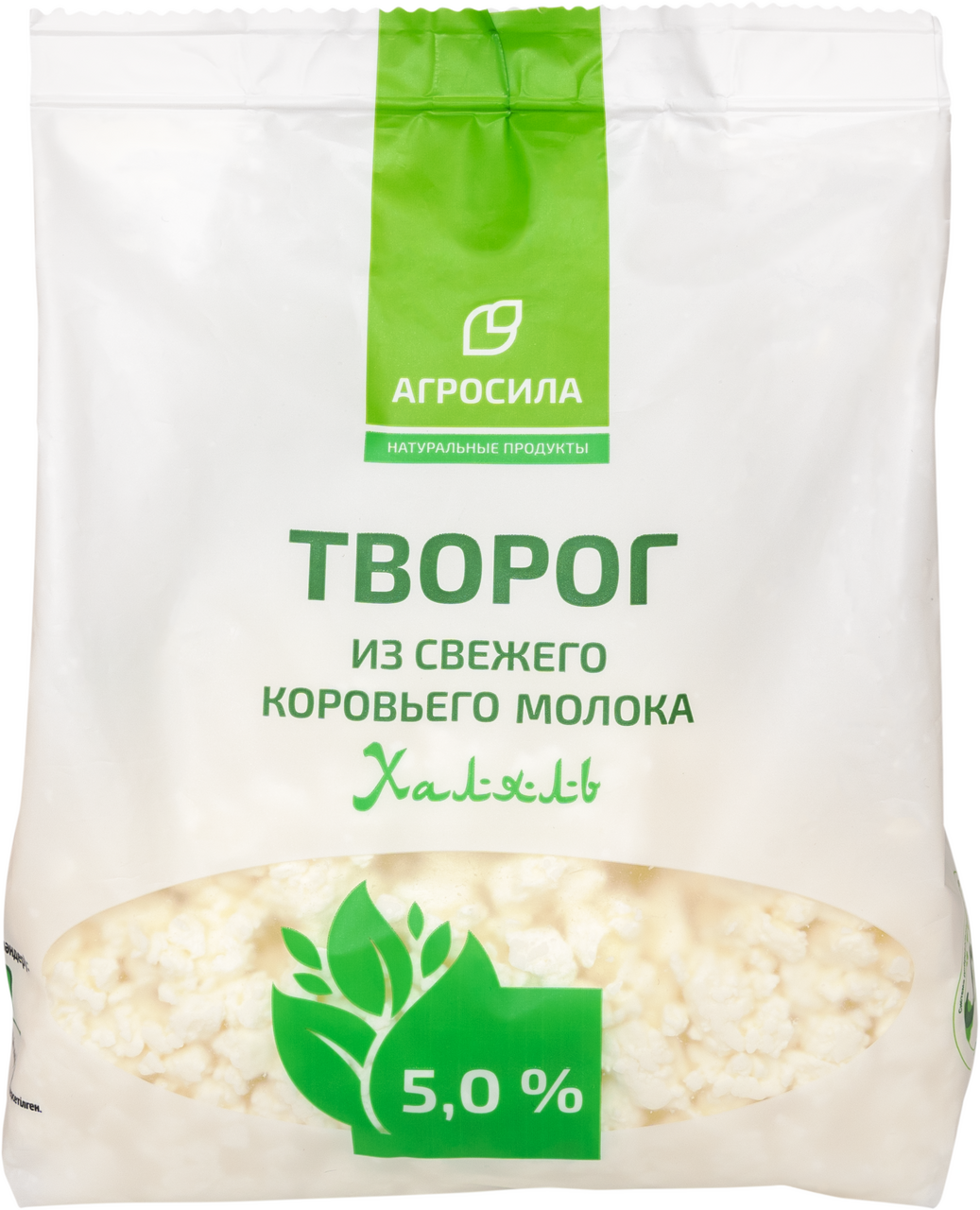 Творог Агросила Халяль ГОСТ 5%, 400г
