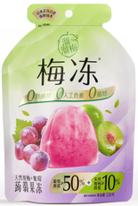 Фруктовое желе Liuliumei конжаковое со сливой и виноградом, 120г