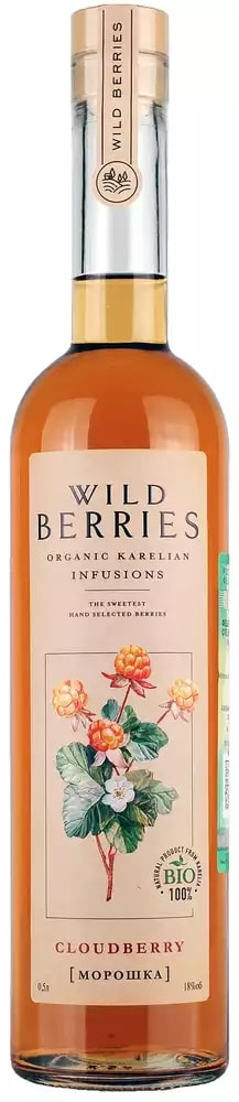 Изображение товара Настойка Wild Berries Морошка, 0.5л