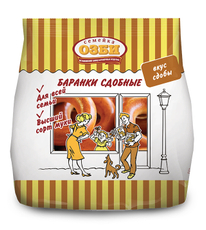 Баранки Семейка Озби сдобные, 500г