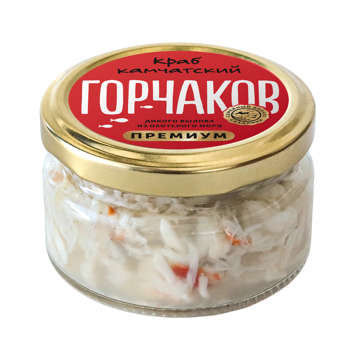 Мясо краба Горчаков 1 сорт, 110г