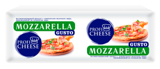Продукт молокосодержащий Profi Cheese Gusto Моцарелла для пиццы 48%, 2кг