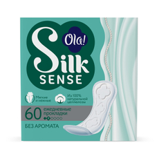 Прокладки ежедневные Ola! Silk Sense Daily, 60шт