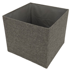 Tarrington House Корзина для хранения текстильная серая размер S, 21 x 18 x 10см