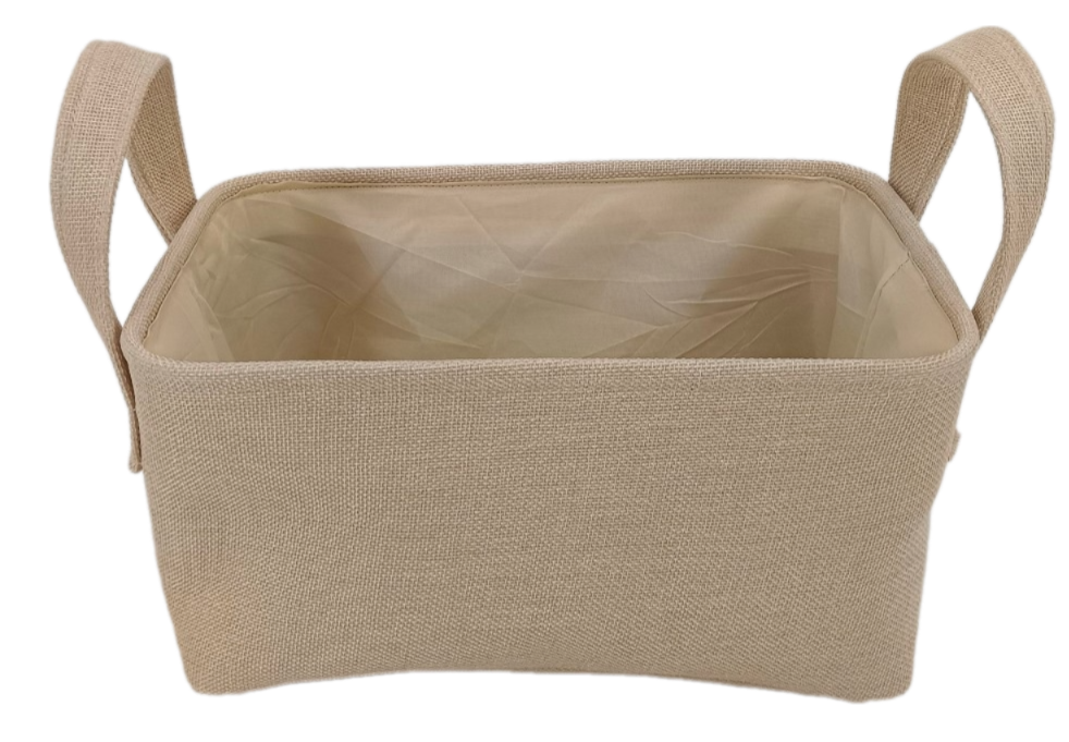 Tarrington House Корзина для хранения с ручками бежевая размер S, 32 x 22 x 16см