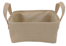 Tarrington House Корзина для хранения с ручками бежевая размер S, 32 x 22 x 16см