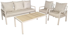 Набор мебели Greengard Сиеста бежевый 4 предмета, 350 x 160 x 80см