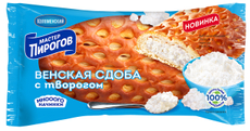 Сдоба Мастер Пирогов Венская с творогом, 150г
