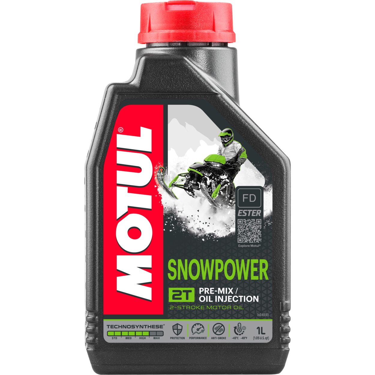 Масло моторное Motul Snowpower 2T, 1л