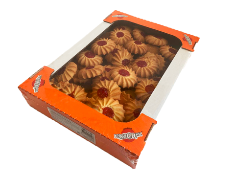 Печенье курабье Кукусики Солнечные сдобное, 1кг