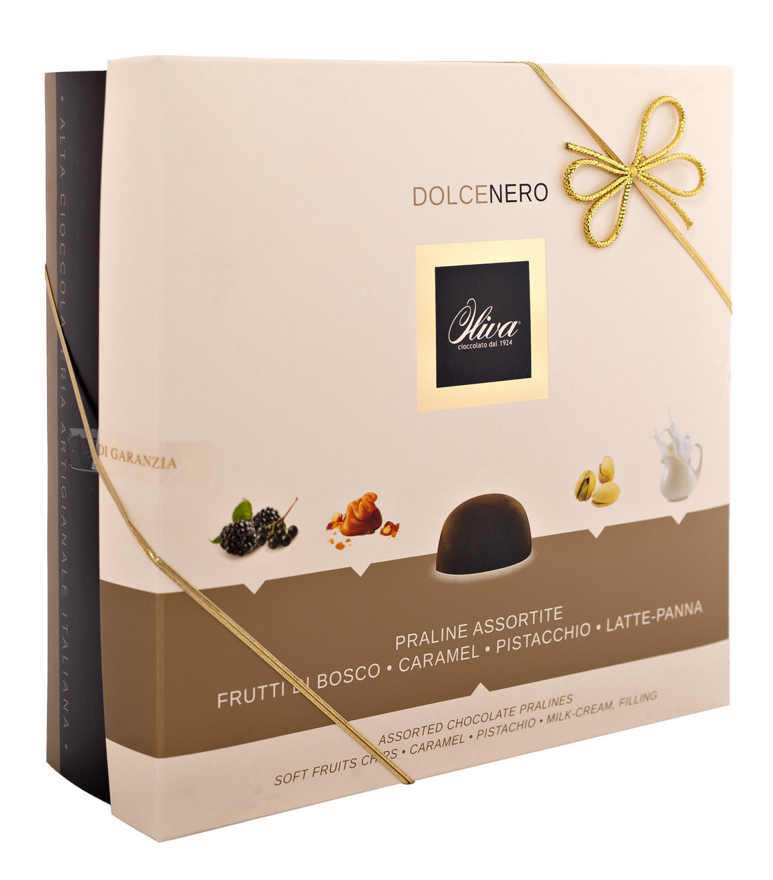 Конфеты шоколадные Oliva Dolcenero Пралине 4 вкуса, 350г
