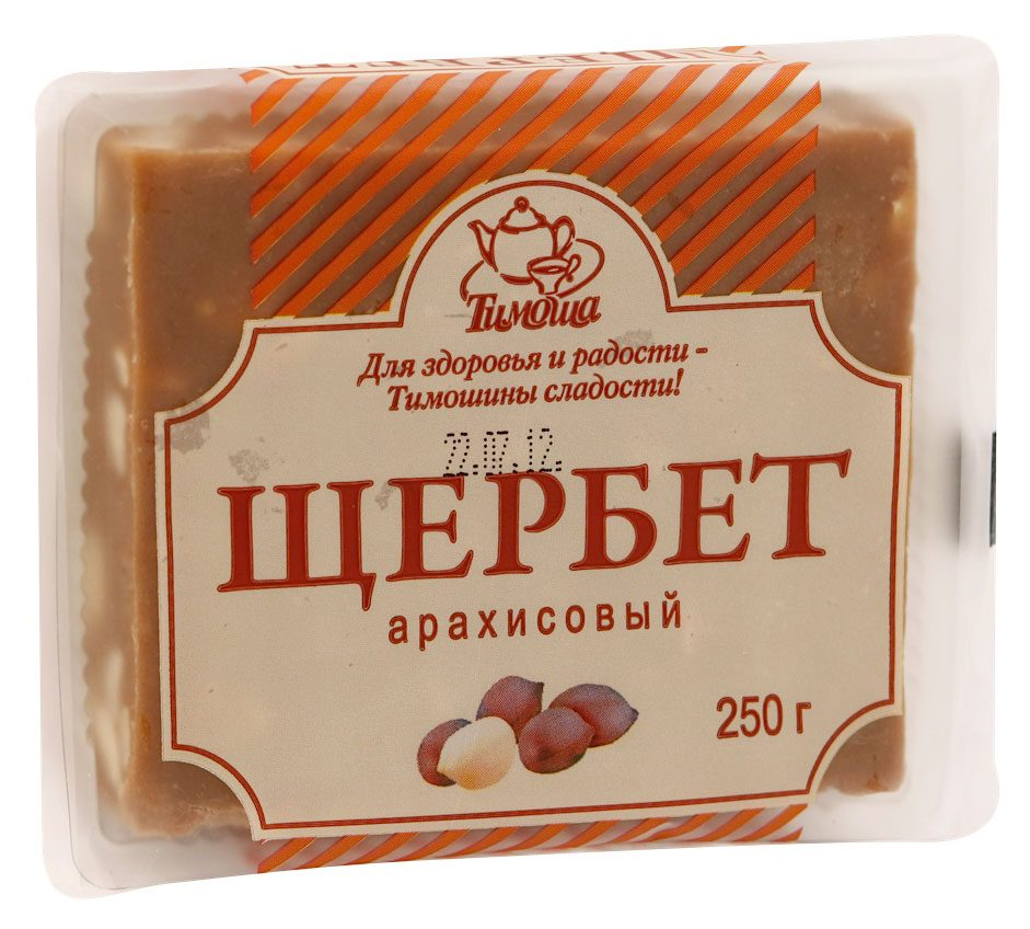 Щербет ТИМОША арахисовый, 250г купить с доставкой на дом, цены в ...