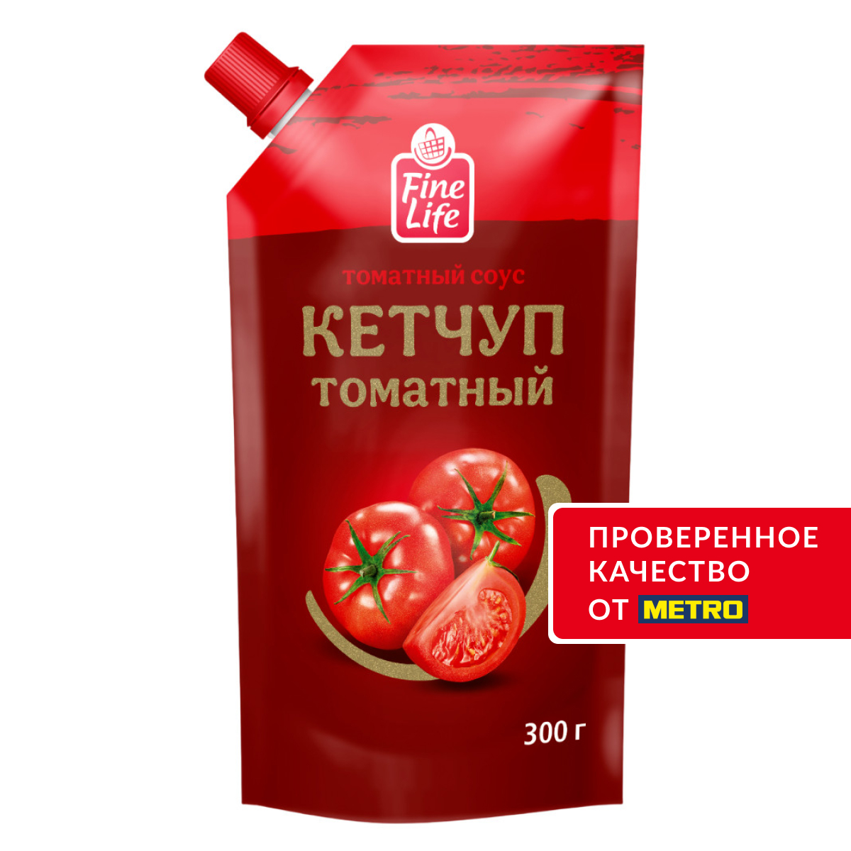 Fine Life Кетчуп томатный, 300г