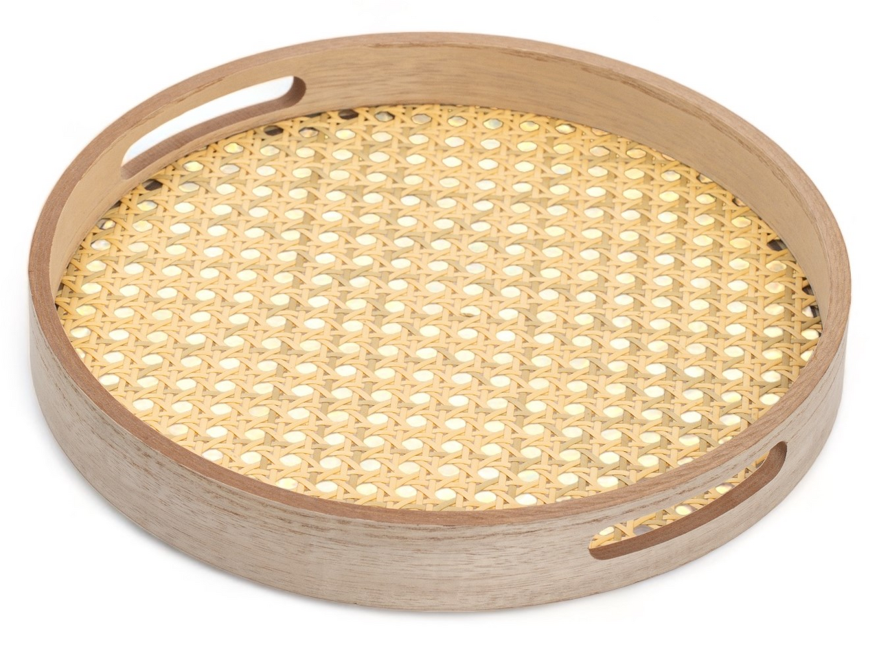 Изображение товара Поднос Domenik Rattan круглый, 30см