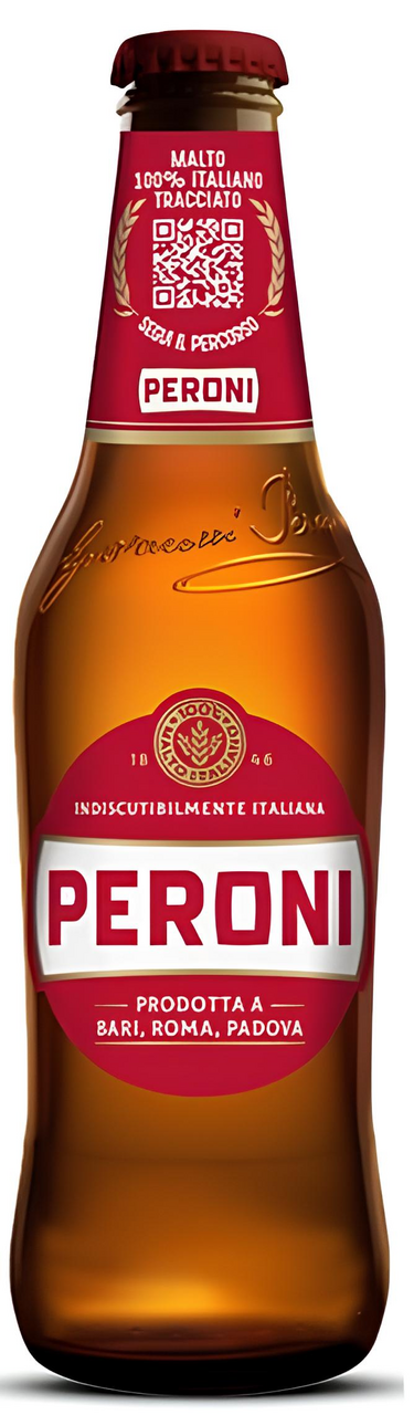 Изображение товара Пиво Peroni светлое фильтрованное пастеризованное, 0.33л