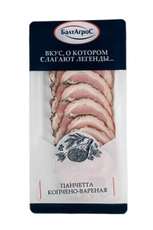 Панчетта Балтагрос копчено-вареная нарезка, 90г