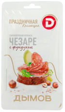 Колбаса Дымов Чезаре с фундуком сырокопченая нарезка, 70г