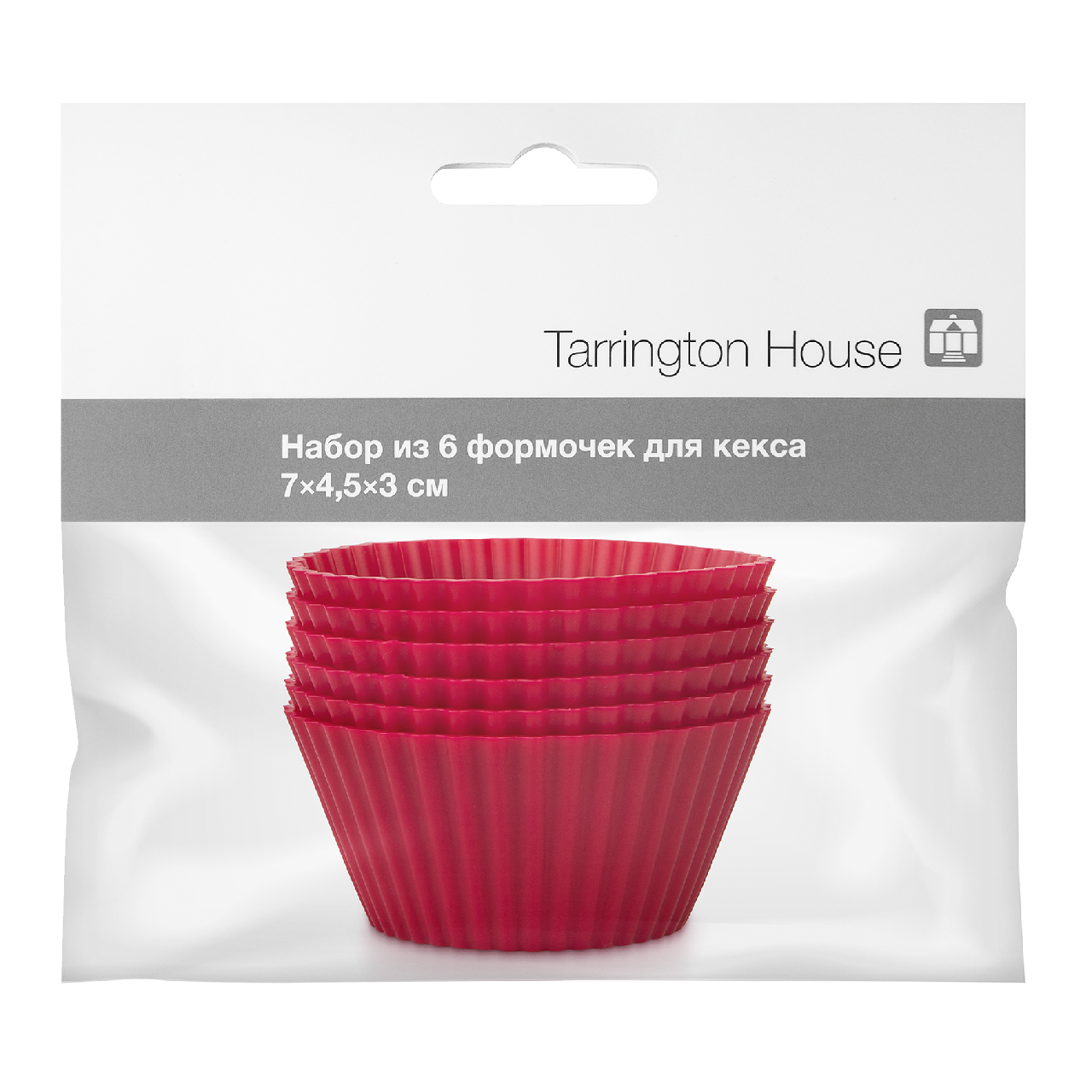 Изображение товара Tarrington House Набор форм для кекса 6.5 x 4.5 x 3.2см, 6шт