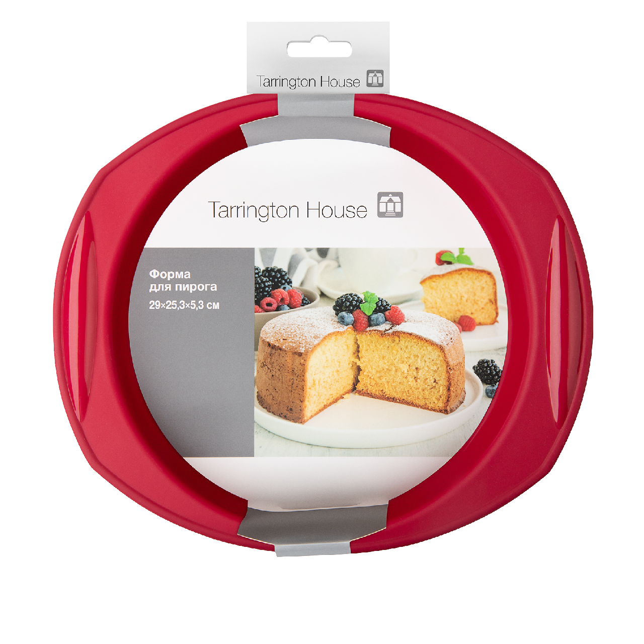 Изображение товара Tarrington House Форма для пирога с ручкой, 28.5 x 24.5 x 6.2см