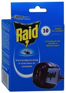 Фумигатор RAID +10 пластин