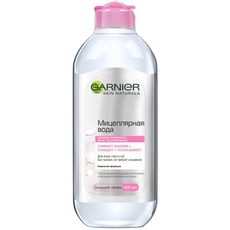 Вода мицеллярная Garnier 3в1 для лица для всех типов кожи, 400мл