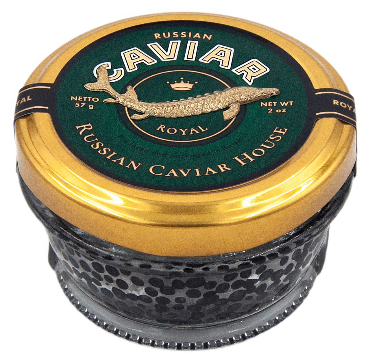 Икра осетровая Русский икорный дом Роял, 57г