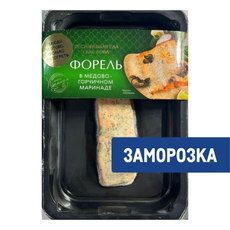Форель в медово-горчичном соусе филе-кусок, 150г