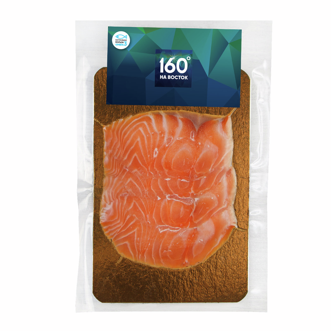 Форель 160 на Восток ломтики слабосоленая, 100г