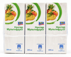 aro Нектар мультифруктовый, 200мл x 15 шт