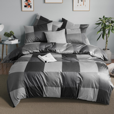 Комплект постельного белья Guten Morgen Grey Cage бязь полутораспальное