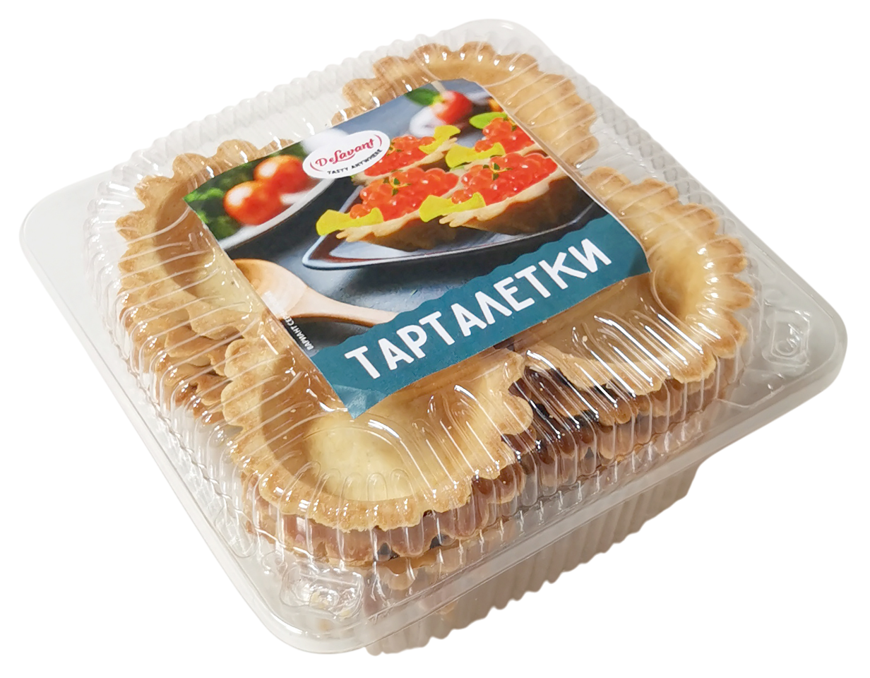Тарталетки Delavant люкс корзиночки сдобные, 140г