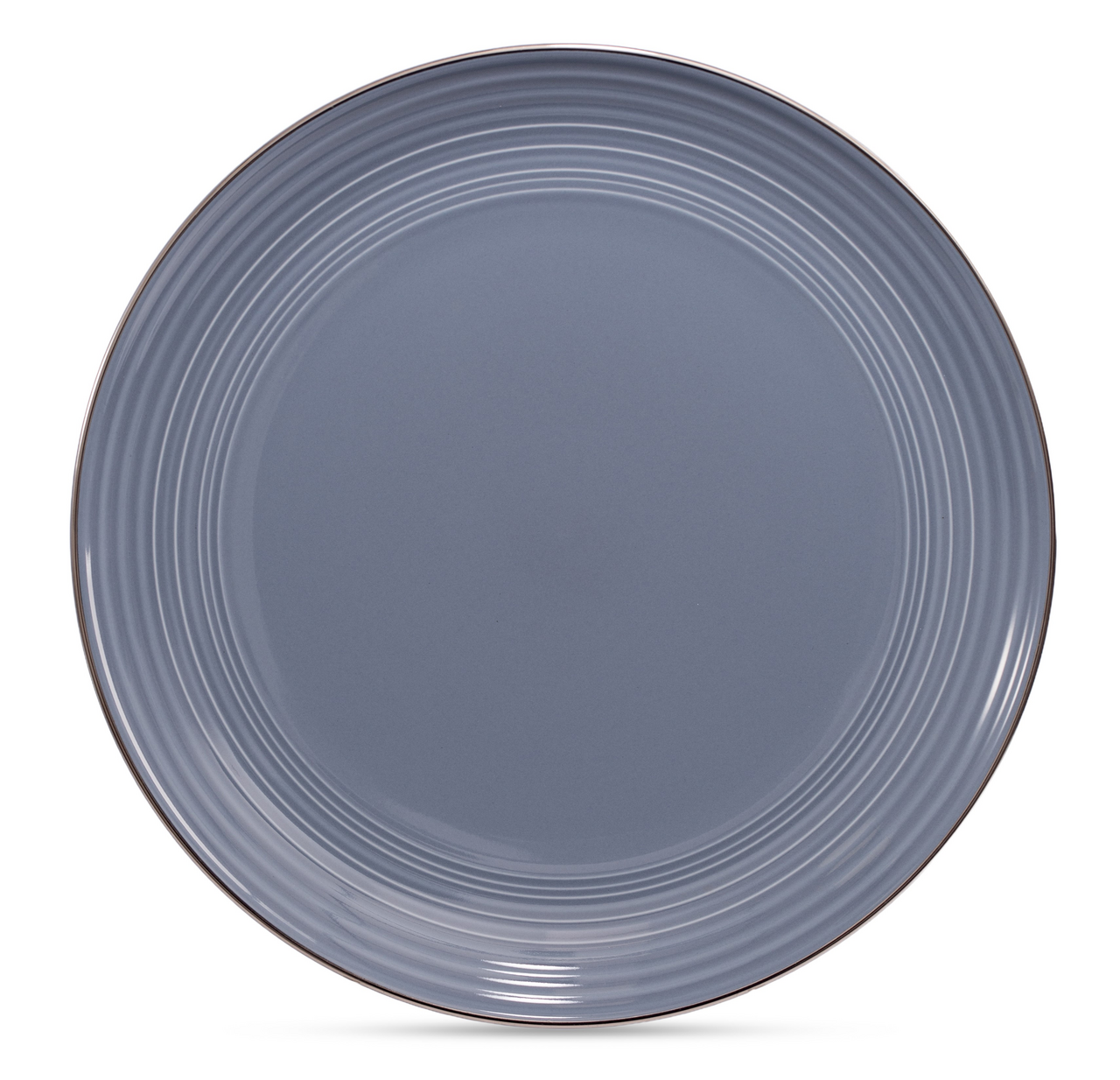 Изображение товара Тарелка обеденная Fioretta Fiesta Smoky Blue, 25см