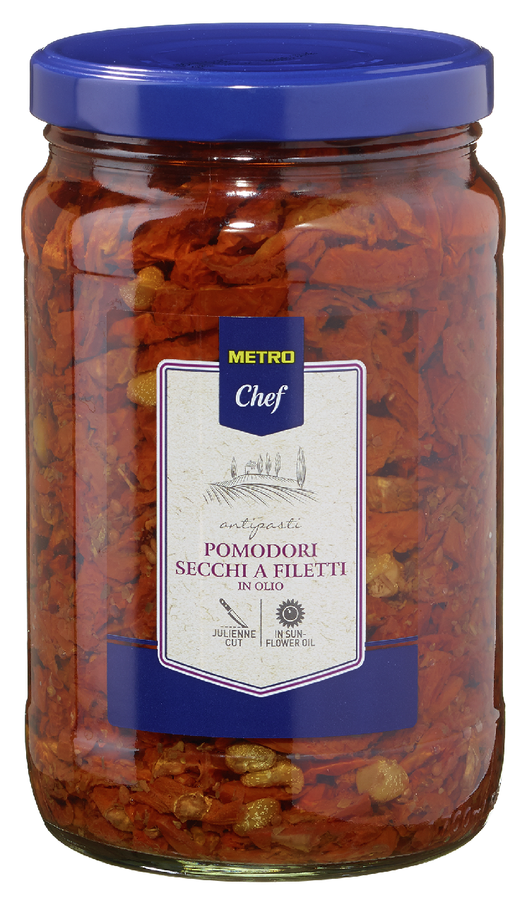 METRO Chef Томаты вяленые мелко нарезанные в подсолнечном масле, 1.54кг