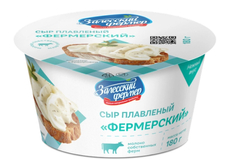 Сыр плавленный Залесский фермер 50%, 180г