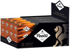 Кофе в капсулах Poetti Leggenda Caramella для кофемашин Nespresso 10шт, 53г x 12 шт