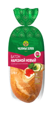 Батон Челны-хлеб Новый нарезной, 370г