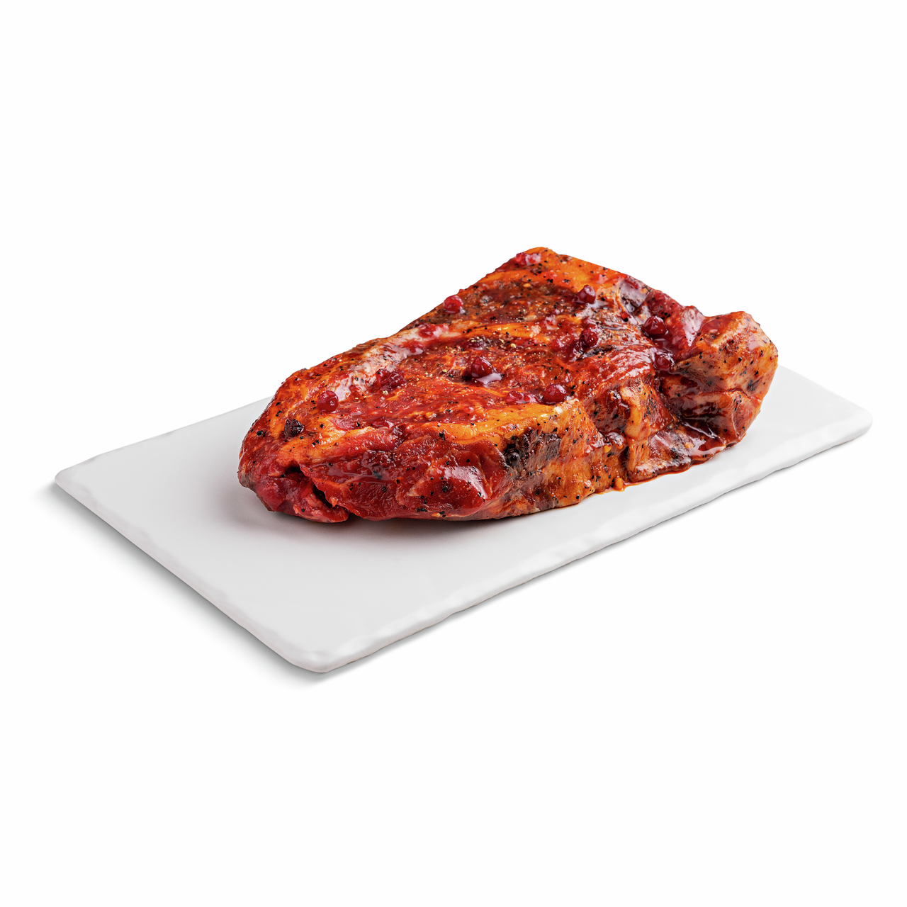 Изображение товара Говяжья шея в брусничном маринаде MYASOET Meat Company 600г вакуум