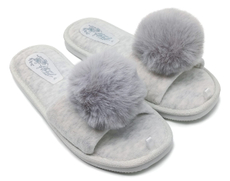 Тапочки женские Lucky Land открытые с пушком