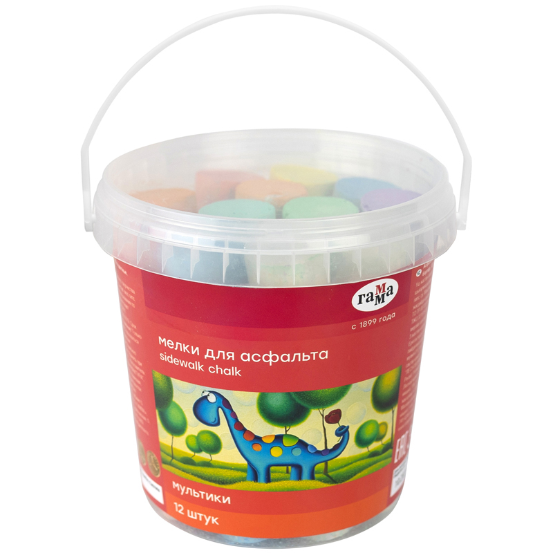 Набор мелков Гамма 12шт