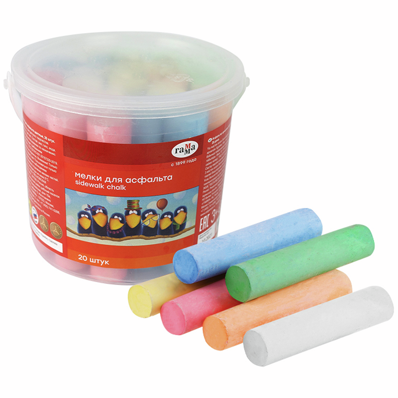 Набор мелков Гамма 20шт