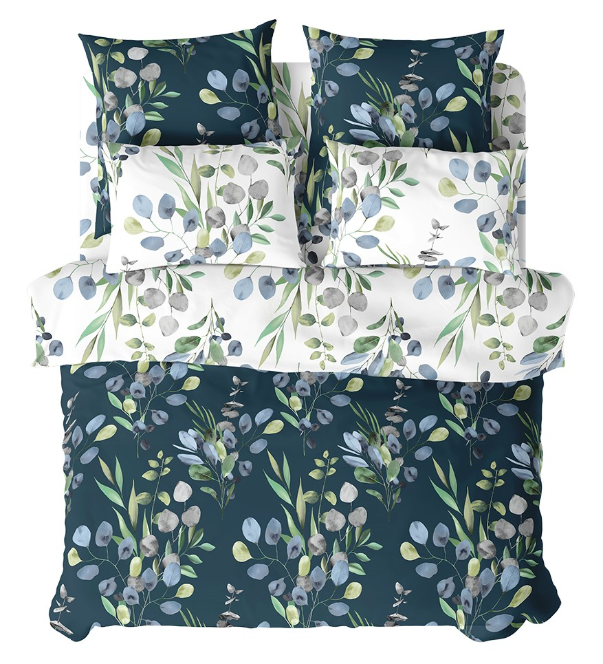 Комплект постельного белья Волшебная ночь Rainy Garden перкаль евро