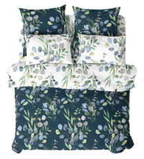 Комплект постельного белья Волшебная ночь Rainy Garden перкаль евро