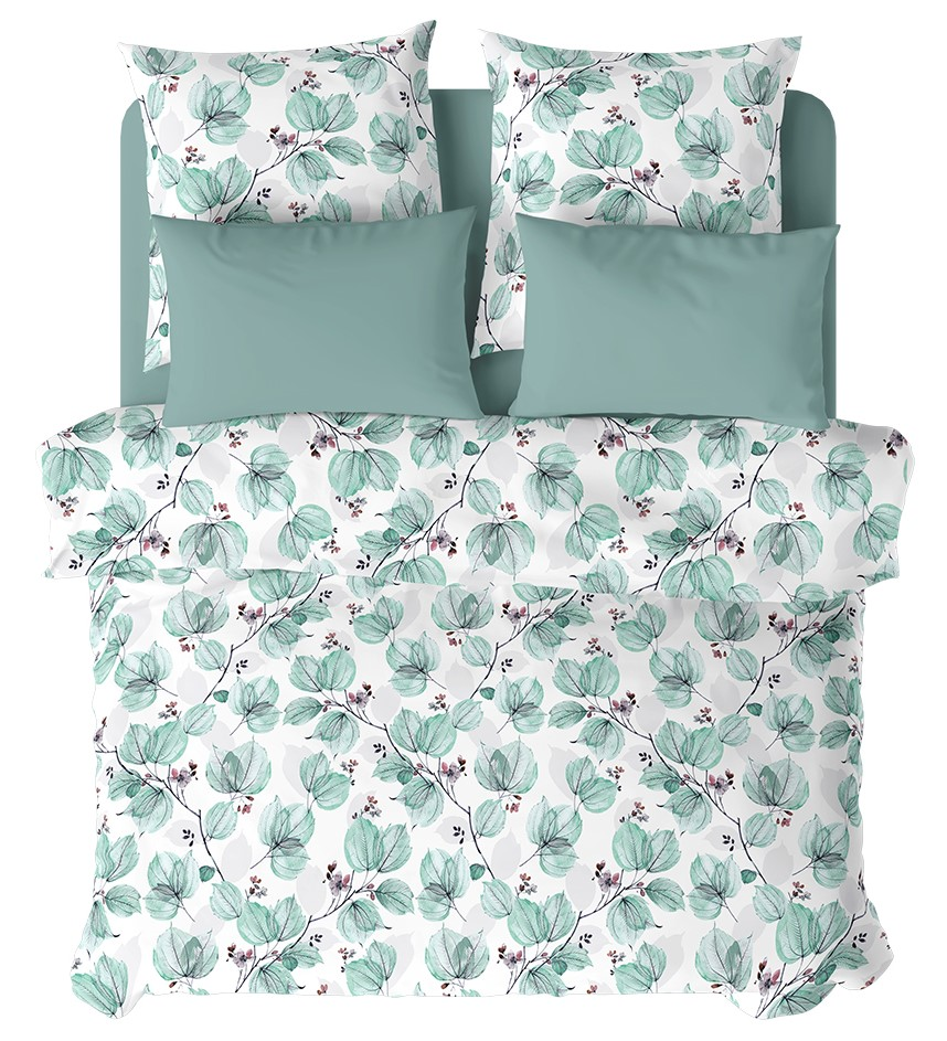 Комплект постельного белья Волшебная ночь Springtime перкаль евро